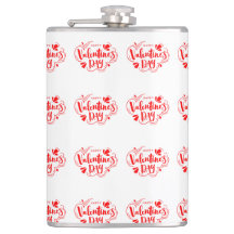 Rood Pixelated Valentijnsdag Art