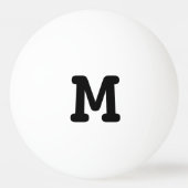 Rood pixelhart pingpongbal voor tafeltennis (Achterkant)