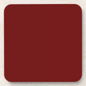 Rood Plastic Bier Onderzetter (Voorkant)