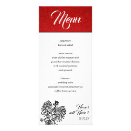 Rood Polen Paspoort Menu