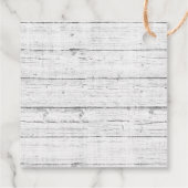 Rood Poppy Blauw Korenbloem Rustieke Bruiloft Dank Bedankjes Labels (Achterkant)