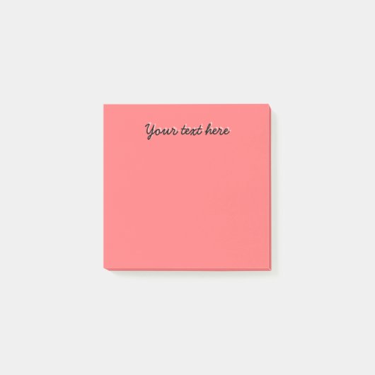 Rood Post-it® Notes (Voorkant)