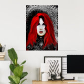 Rood Poster (Thuiskantoor)