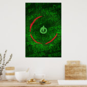 Rood Poster dood - Gamer Video Games Geek (Keuken)
