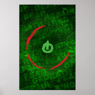 Rood Poster dood - Gamer Video Games Geek