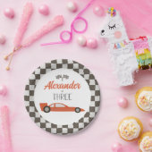 Rood rackauto 3RD Bord op jaarbasis (Feest)