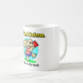 Rood referentiekaart - Drinkware Koffiemok (Voorkant rechts)