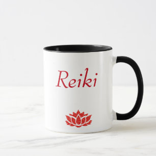 Rood Reiki principes stijl Mok