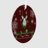 Rood rendierlijk Ornament (voorkant)