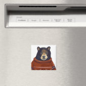 Rood rendierzweet Beer Magneet (Insitu (Vaatwasser))