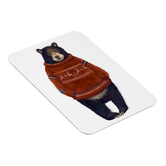 Rood rendierzweet Beer Magneet (Rechterzijde)