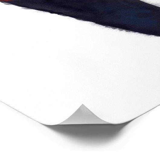 Rood rendierzweet Beer Poster (Hoek)