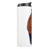 Rood rendierzweet Beer Thermosbeker (Gedraaid links)