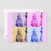  Rood Ridderhout Briefkaart (Voorkant / Achterkant)