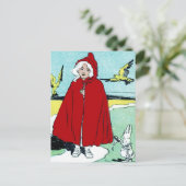  Rood Ridderhout Briefkaart (Staand voorkant)