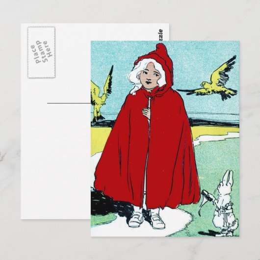  Rood Ridderhout Briefkaart (Voorkant / Achterkant)