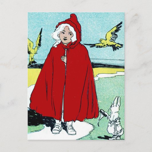  Rood Ridderhout Briefkaart (Voorkant)