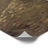 Rood Ridderhout in de herfst van ART, gothische wo Poster (Hoek)