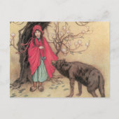  Rood Ridderhout van Warwick Goble Briefkaart (Voorkant)