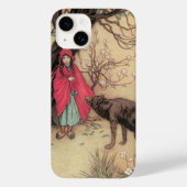 Rood Ridderhout van Warwick Goble Case-Mate iPhone Case (Achterkant)