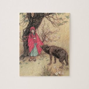 Rood Ridderhout van Warwick Goble Legpuzzel