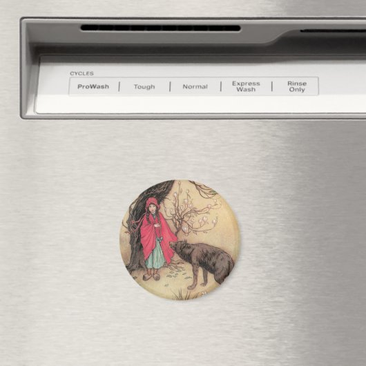  Rood Ridderhout van Warwick Goble Magneet (Insitu (Vaatwasser))