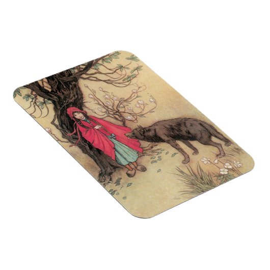  Rood Ridderhout van Warwick Goble Magneet (Rechterzijde)