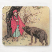  Rood Ridderhout van Warwick Goble Muismat (Voorkant)