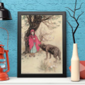  Rood Ridderhout van Warwick Goble Poster