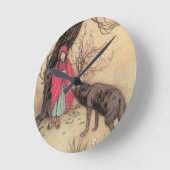 Rood Ridderhout van Warwick Goble Ronde Klok (Hoek)