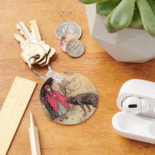  Rood Ridderhout van Warwick Goble Sleutelhanger