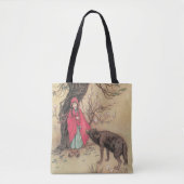  Rood Ridderhout van Warwick Goble Tote Bag (Voorkant)