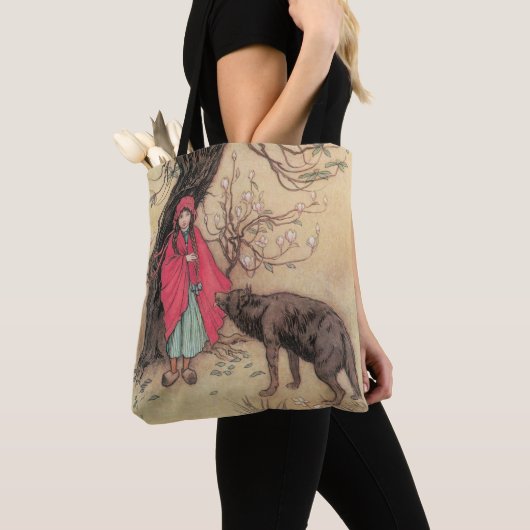  Rood Ridderhout van Warwick Goble Tote Bag (Dichtbij)