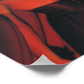 Rood Ridderhout Werewolf Poster met Perrault Poem (Hoek)