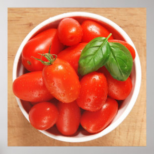 Rood rijpe tomaten Poster