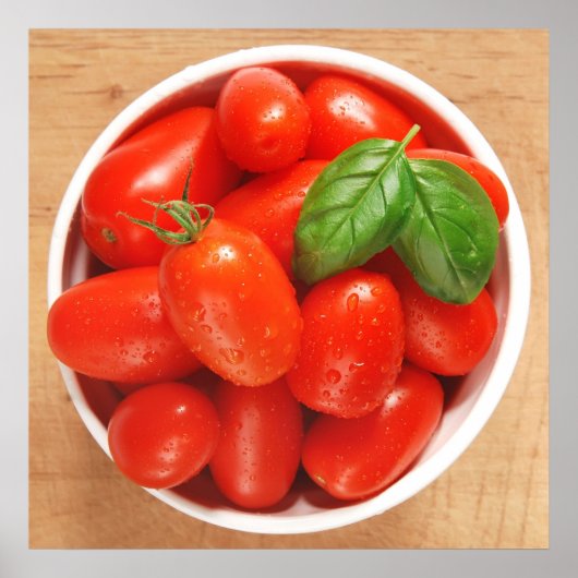 Rood rijpe tomaten Poster (Voorkant)