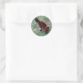Rood rode lemur #1 Sticker (Tas)