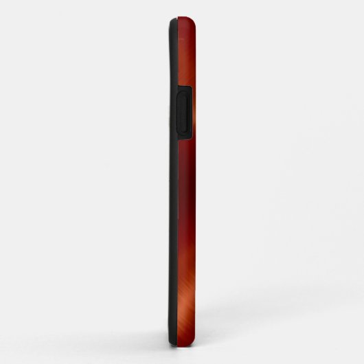 Rood roestvrij staal Case-Mate iPhone case (Achterkant/rechts)