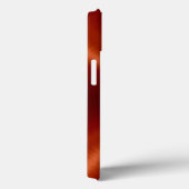 Rood roestvrij staal Case-Mate iPhone case (Achterkant / Rechts)