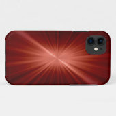 Rood roestvrij staal Metalen blik Case-Mate iPhone Case (Achterkant (horizontaal))