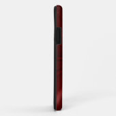 Rood roestvrij staal Metalen blik Case-Mate iPhone Case (Achterkant/rechts)