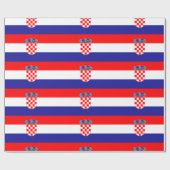 Rood rood Blauw Cadeaupapier (Vlak)