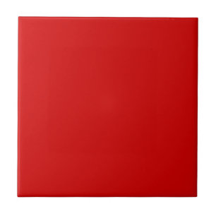 Rood-rood, feest rood, effen kleur, tegeltje
