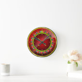 Rood Rood Roodwiel- Ronde Klok (Huis)