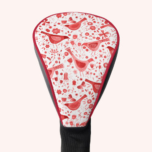 Rood Rood Waterverf Golfheadcover