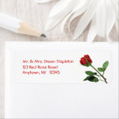 Rood roodlabel etiket (Insitu)