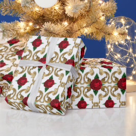  rood roodpatroon cadeaupapier