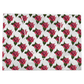  rood roodpatroon groot cadeauzakje (Achterkant)