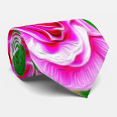 rood roodpatroon stropdas (Opgerold)