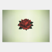 Rood roodroodbruine roodbruine wrappingplaten inpakpapier vel (Voorkant 2)